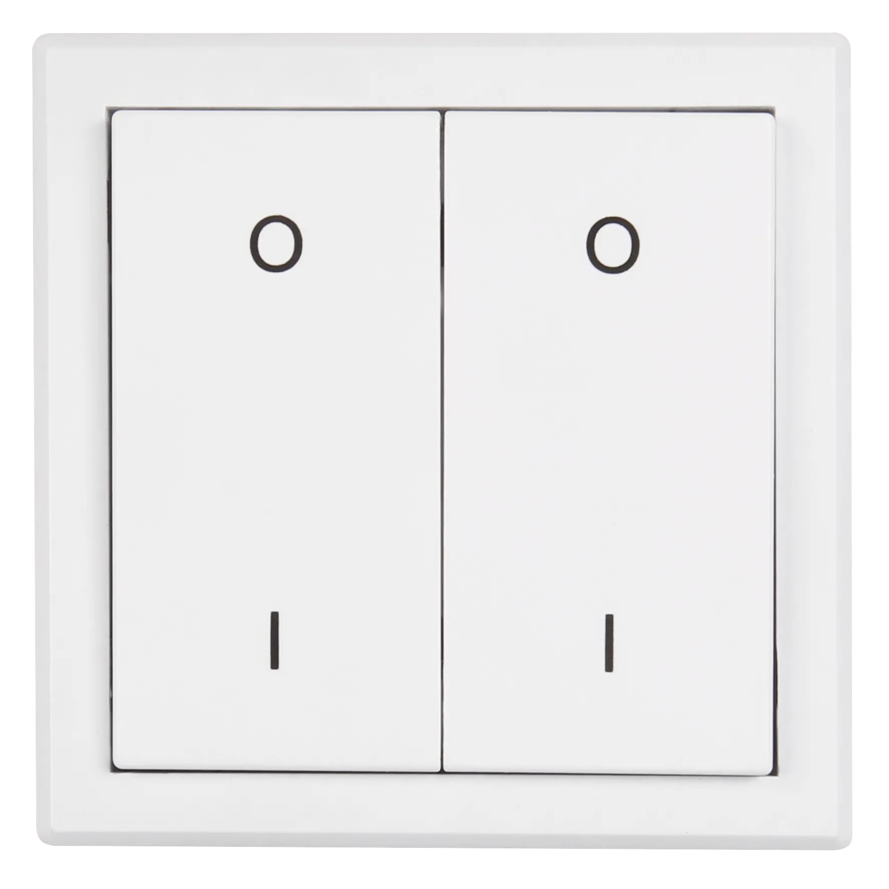 Funk-Wandtaster McPower ''Comfort'' max. 70m, Aufputz, 2-Kanal – Bild 2