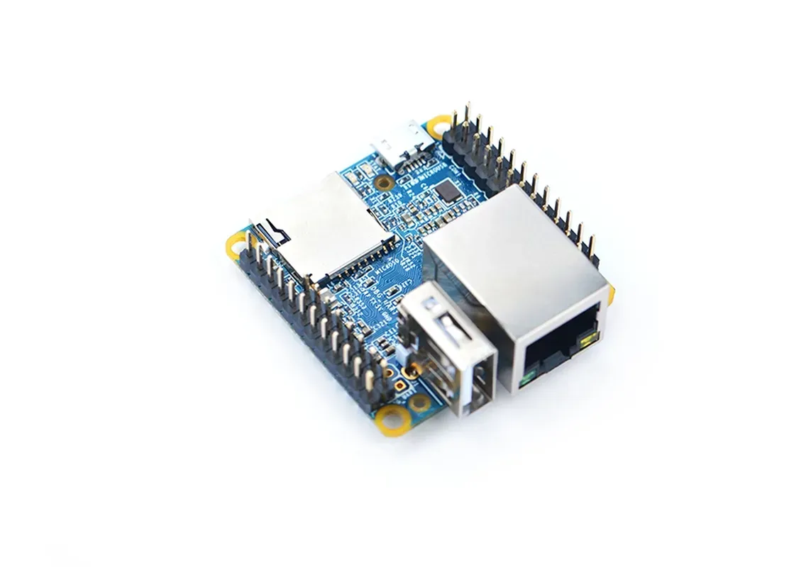 FriendlyELEC NanoPi Neo LTS - 512MB QuadCore Allwinner H3 Quadcore A7 1,2ghz mit Stiftsockelleiste montiert – Bild 4