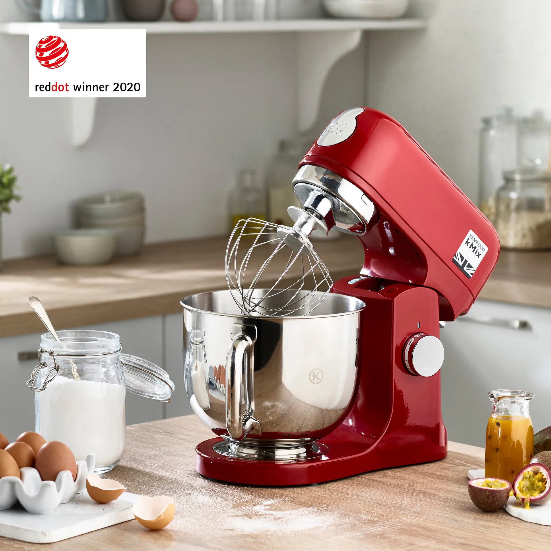 Kenwood kMix Küchenmaschine 1000 W 5 l Rot – Bild 4