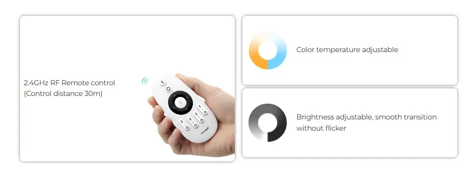 Synergy 21 LED Controller CCT (2 wires) 2,4G *Milight/Miboxer* – Bild 10