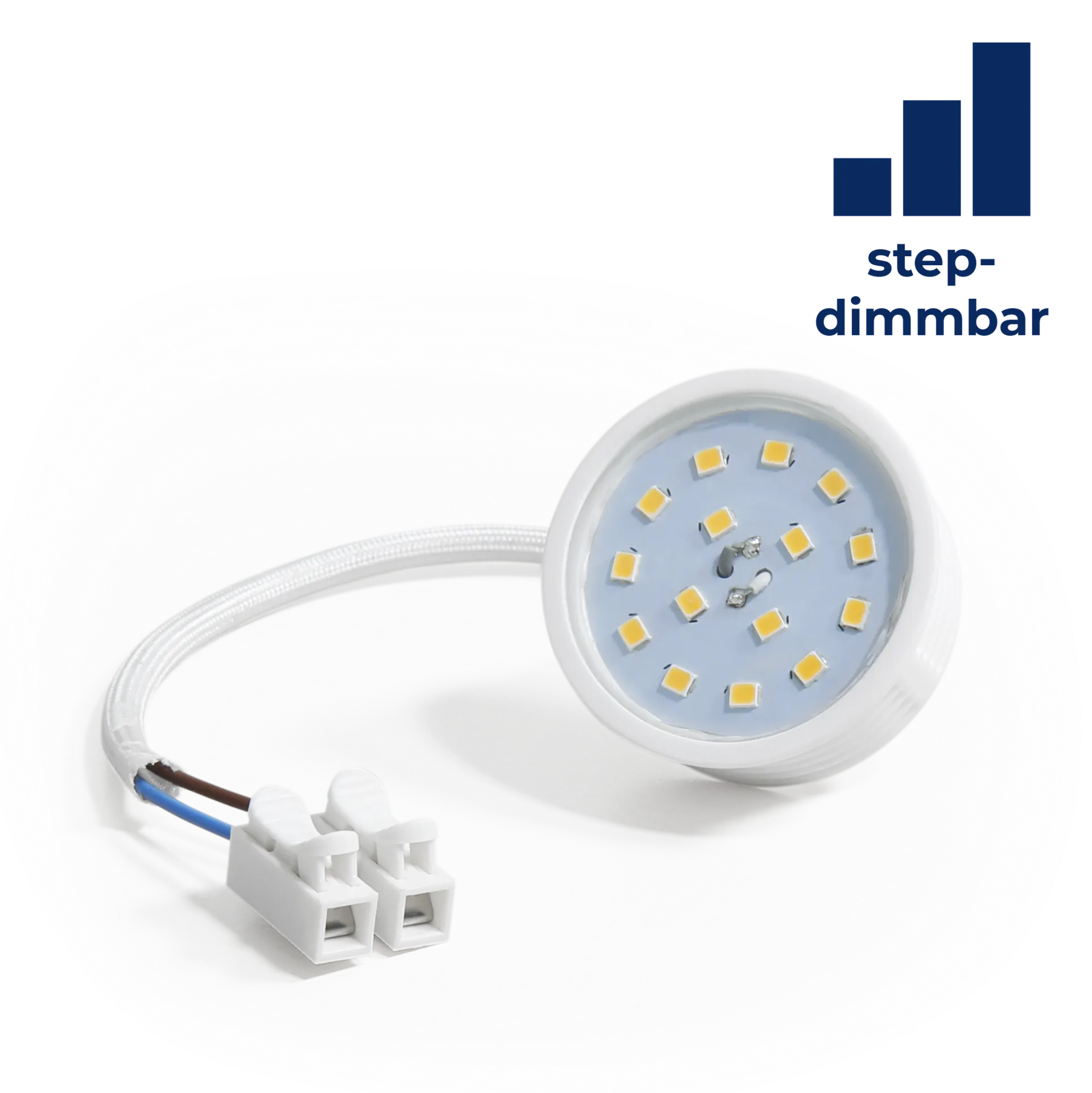 LED-Modul McShine, 7W, 470Lumen, 230V, 50x23mm, neutralweiß, 4000K, step-dimmbar LED-Modul McShine, 7W, 470Lumen, 230V, 50x23mm, neutralweiß, 4000K, step-dimmbar