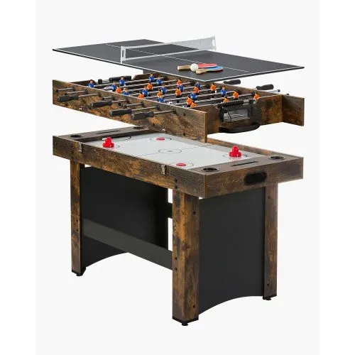 VEVOR Air Hockey Tisch (214 cm) mit Airhockey & Tischfußball & Pushern & Pucks, luftbetriebener Hockey-Spieltisch Multi-Kombinationstisch für Familienspielzimmer Partys Familientreffen Büro VEVOR Air Hockey Tisch (214 cm) mit Airhockey & Tischfußball & Pushern & Pucks, luftbetriebener Hockey-Spieltisch Multi-Kombinationstisch für Familienspielzimmer Partys Familientreffen Büro