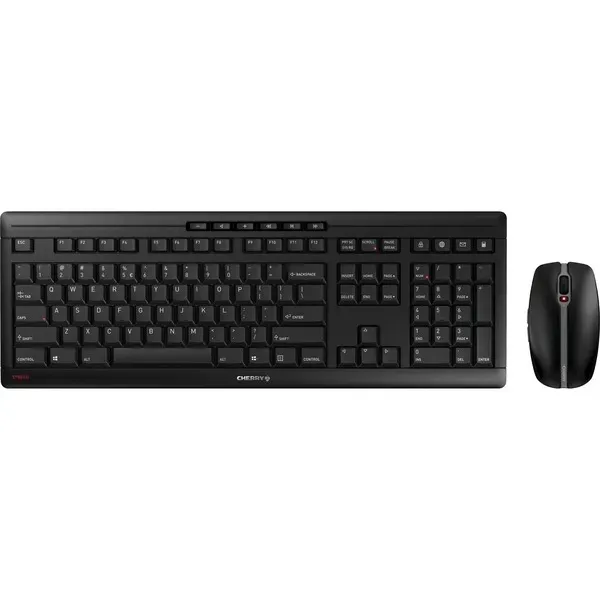 CHERRY Stream Desktop Recharge Tastatur Maus enthalten Universal RF Wireless QWERTY Englisch Schwarz CHERRY Stream Desktop Recharge Tastatur Maus enthalten Universal RF Wireless QWERTY Englisch Schwarz