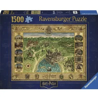 Puzzle Hogwarts Karte Puzzle Hogwarts Karte