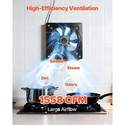 VEVOR Abluftventilator 350×350 mm, Leistungsstarker Wandventilator 2647 m³/h, mit Drehzahlregelung, 70 W, Leiser Ventilator für Dachboden, Garage, Keller, Werkstatt, Küche & Hühnerstall VEVOR Abluftventilator 350×350 mm, Leistungsstarker Wandventilator 2647 m³/h, mit Drehzahlregelung, 70 W, Leiser Ventilator für Dachboden, Garage, Keller, Werkstatt, Küche & Hühnerstall