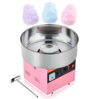 VEVOR Zuckerwattemaschine 1000 W elektrische Zuckerwattegeräte mit 38 cm Edelstahlschüssel und Zuckerlöffel, macht Zuckerwatten für Geburtstage zu Hause Familienfeiern, Rosa 3500 U/min VEVOR Zuckerwattemaschine 1000 W elektrische Zuckerwattegeräte mit 38 cm Edelstahlschüssel und Zuckerlöffel, macht Zuckerwatten für Geburtstage zu Hause Familienfeiern, Rosa 3500 U/min