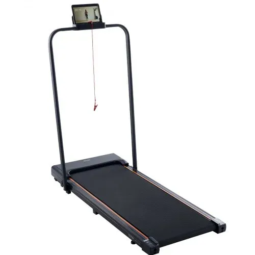 VEVOR Walking Pad Laufband unter den Schreibtisch, Laufband zum Arbeiten, klappbares Laufband mit 120 kg Tragkraft, tragbares 2 in 1 Pad mit 2,5 PS, Griffstange Fernbedienung LED-Anzeige 1-10 km/h – Bild 10