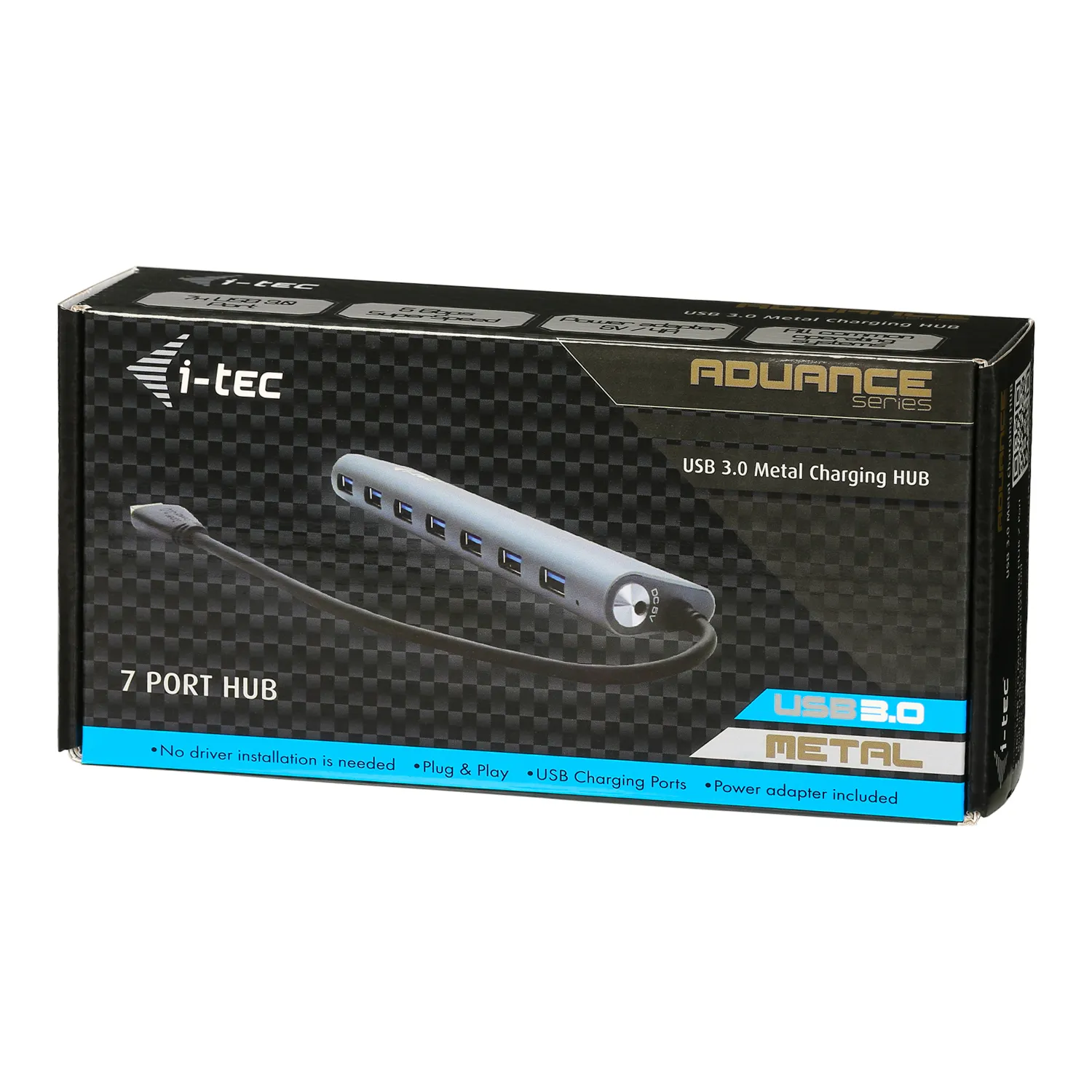 i-tec Metal Superspeed USB 3.0 7-Port Hub – Bild 6