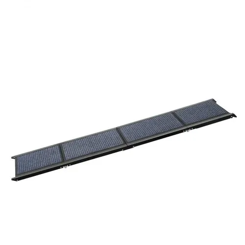 VEVOR Hunderampe, 180 x 43,2 cm, faltbare Hundeautorampe für mittelgroße & große Hunde bis 113 kg, Hundetreppe mit rutschfester Filzteppichoberfläche, tragbare Einstiegshilfe für SUV & LKW – Bild 9