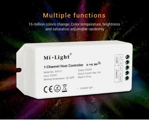 MiBoxer SYS-T1 LED Subordinate Controller 1-Channel Host – Bild 4