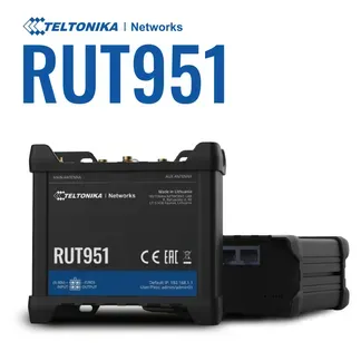 Teltonika · Router · RUT951 · LTE Modem Router/WLAN · eSIM Teltonika · Router · RUT951 · LTE Modem Router/WLAN · eSIM