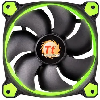 Riing 14 LED Green 140x140x25, Gehäuselüfter Riing 14 LED Green 140x140x25, Gehäuselüfter