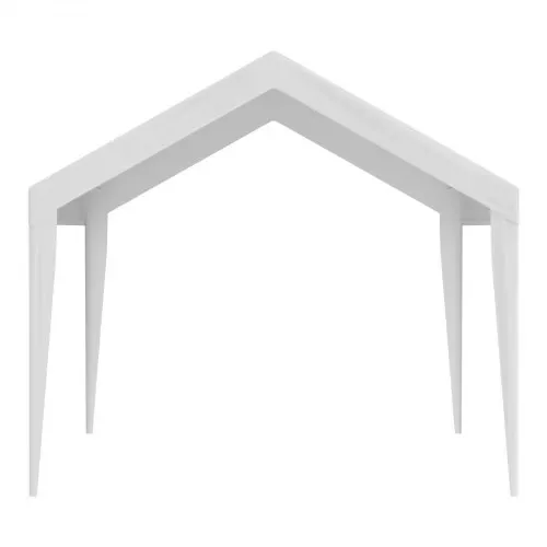 VEVOR Carport-Garagenzelt, 3 x 6 m, Garagendachzelt, wasserdicht und UV-geschützt, einfache Installation mit Spanngurten, weiß (nur Dachabdeckung, Rahmen nicht im Lieferumfang enthalten) – Bild 10