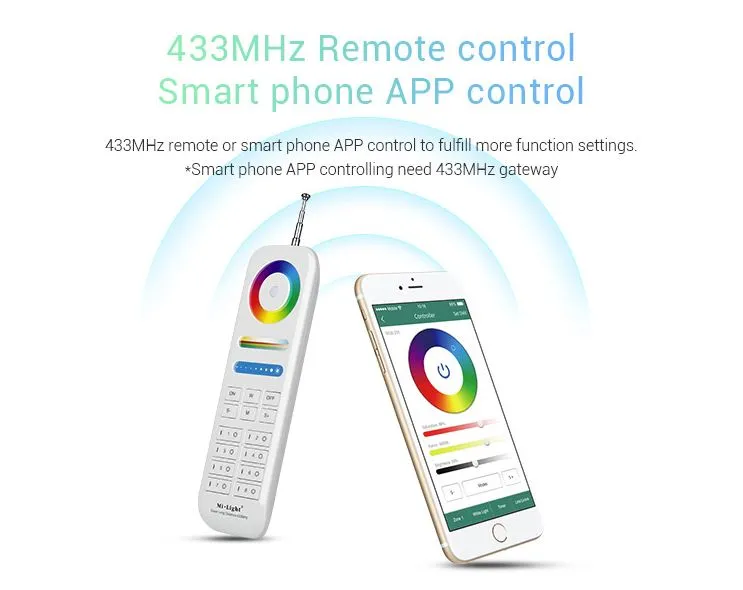 MiBoxer UW03 LED LoRa (433MHZ) Poolleuchte 9W RGB-WW (RGB-CCT) – Bild 4