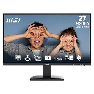 MSI Pro MP273UDE Computerbildschirm 68,6 cm (27″) 3840 x 2160 Pixel 4K Ultra HD Schwarz MSI Pro MP273UDE Computerbildschirm 68,6 cm (27″) 3840 x 2160 Pixel 4K Ultra HD Schwarz