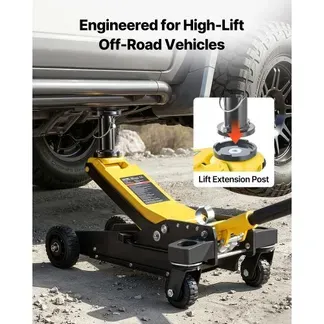 VEVOR Hydraulischer Rangierwagenheber 3 t Tragkraft, Wagenheber aus Aluminium & Stahl mit Doppelkolben-Schnellhubpumpe & Verlängerungssäule, Autoheber für SUVs, 15–59 cm Hubbereich Rennwagenheber VEVOR Hydraulischer Rangierwagenheber 3 t Tragkraft, Wagenheber aus Aluminium & Stahl mit Doppelkolben-Schnellhubpumpe & Verlängerungssäule, Autoheber für SUVs, 15–59 cm Hubbereich Rennwagenheber