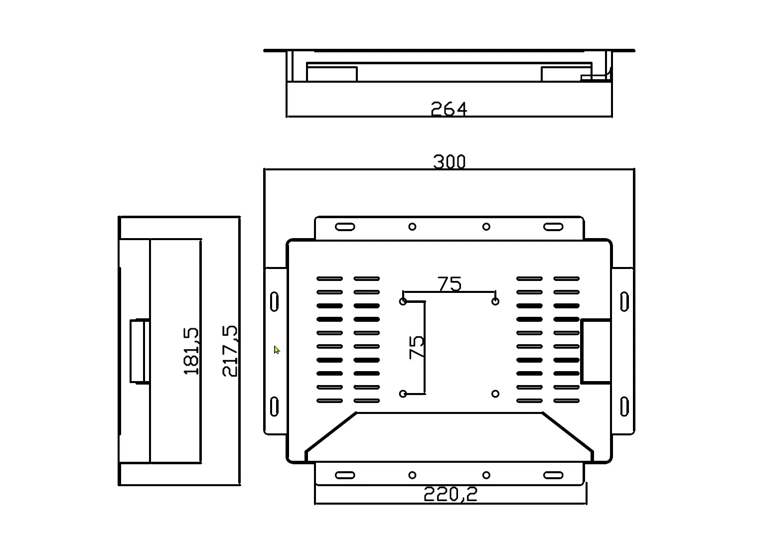 ALLNET Touch Display Tablet 10 Zoll zbh. Wandmontage Einbaurahmen für Unterputz/Hohlraum aufliegend – Bild 3