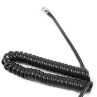 SNOM Ersatzhörerspiralkabel D3XX, 3XX Blau/Schwarz SNOM Ersatzhörerspiralkabel D3XX, 3XX Blau/Schwarz