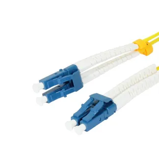 LWL-2-Faser-Patchk. 1.0mtr.LC-LC, 9/125um, OS2, AD=2mm, flexible Knickschutztülle, G657.A2, Synergy 21 LWL-2-Faser-Patchk. 1.0mtr.LC-LC, 9/125um, OS2, AD=2mm, flexible Knickschutztülle, G657.A2, Synergy 21