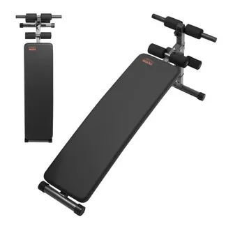 VEVOR Sit Up Bank, gebogene Bauchmuskelbank 5-stufig Höhenverstellbar (1425x470x675 mm) Rückentrainer (226 kg belastbar) für Heimtraining im Fitnessstudio Krafttraining Ganzkörpermuskeltraining VEVOR Sit Up Bank, gebogene Bauchmuskelbank 5-stufig Höhenverstellbar (1425x470x675 mm) Rückentrainer (226 kg belastbar) für Heimtraining im Fitnessstudio Krafttraining Ganzkörpermuskeltraining