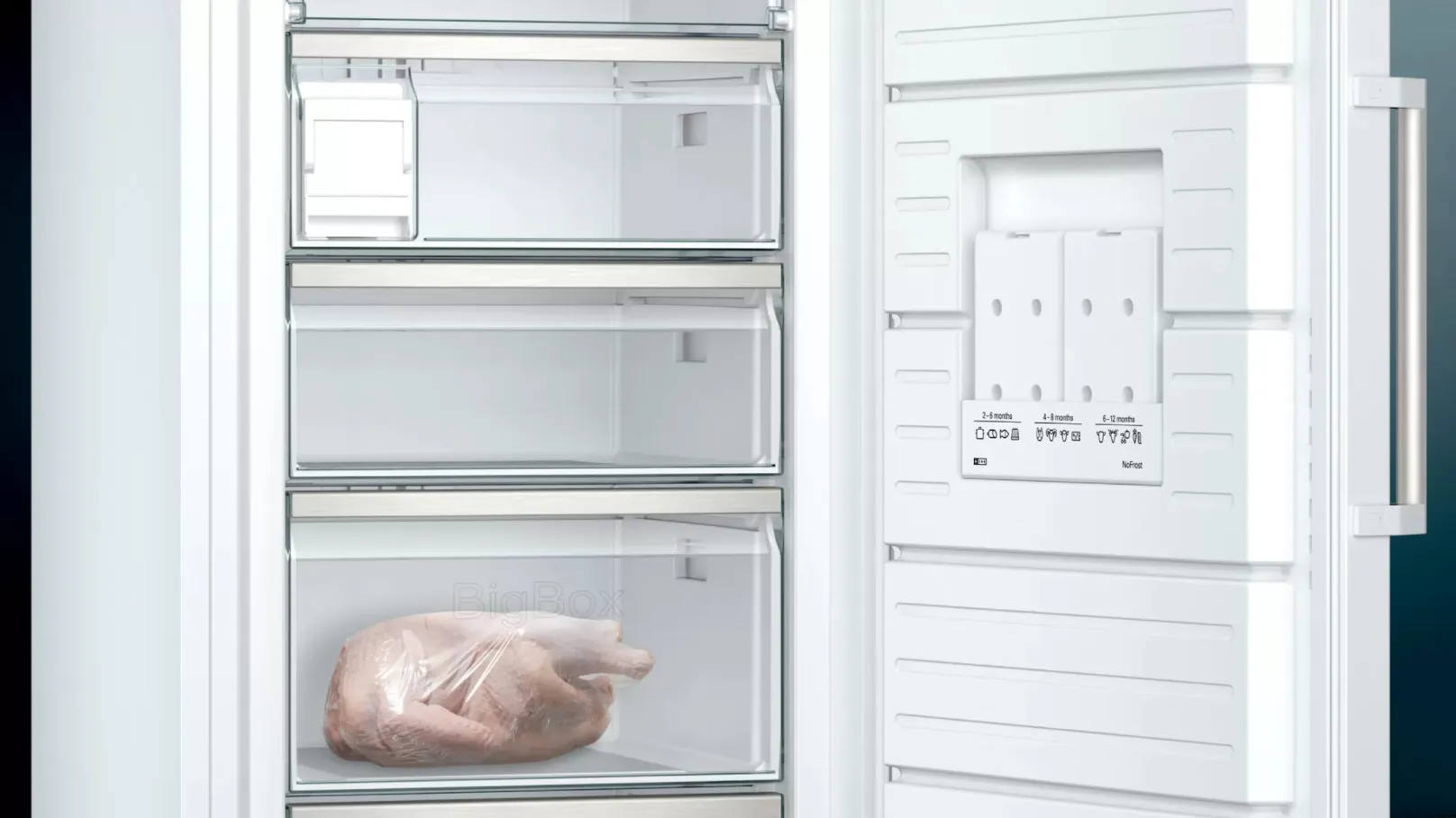 Siemens iQ500 GS54NAWCV Gefriertruhe/Gefrierschrank Freistehend 328 l Weiß – Bild 5