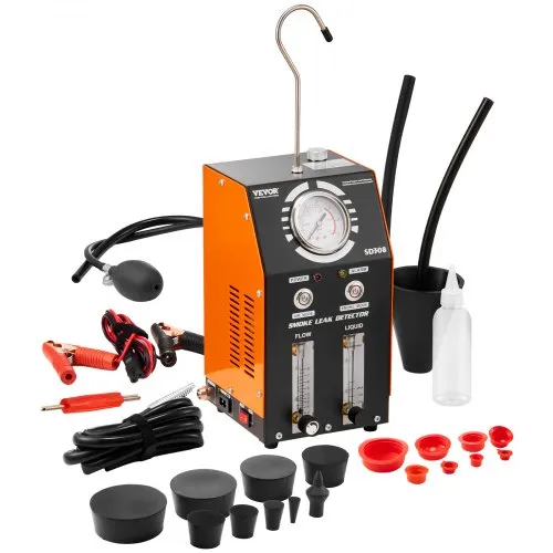 VEVOR Kfz-Rauchmaschine, Rauchmaschine Lecksuchgerät 8 L/min, Auto-Rauchmaschine Luftmodus & Rauchmodus zwei Modelle, Lecksuchgerät mit Manometer & Luftpumpen, Überprüfung des Kraftstofftanks VEVOR Kfz-Rauchmaschine, Rauchmaschine Lecksuchgerät 8 L/min, Auto-Rauchmaschine Luftmodus & Rauchmodus zwei Modelle, Lecksuchgerät mit Manometer & Luftpumpen, Überprüfung des Kraftstofftanks