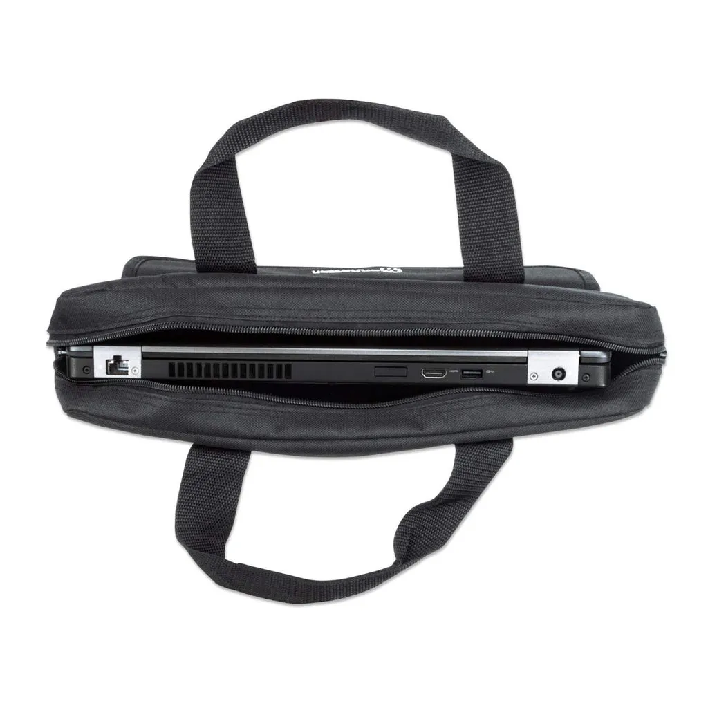 Manhattan Notebooktasche London 17,3", Für Notebooks bis 17,3", Top Load, schwarz – Bild 5