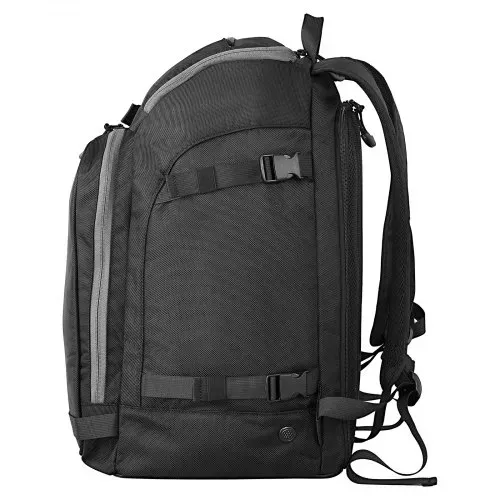 VEVOR Skitasche, 55 L, Reiserucksack für Snowboardstiefel, Skischuhtasche aus strapazierfähigem 1680D Oxford, Skisack für Ski, Snowboard, Helm, Schutzbrille, Handschuhe, Zubehör (schwarz) – Bild 8