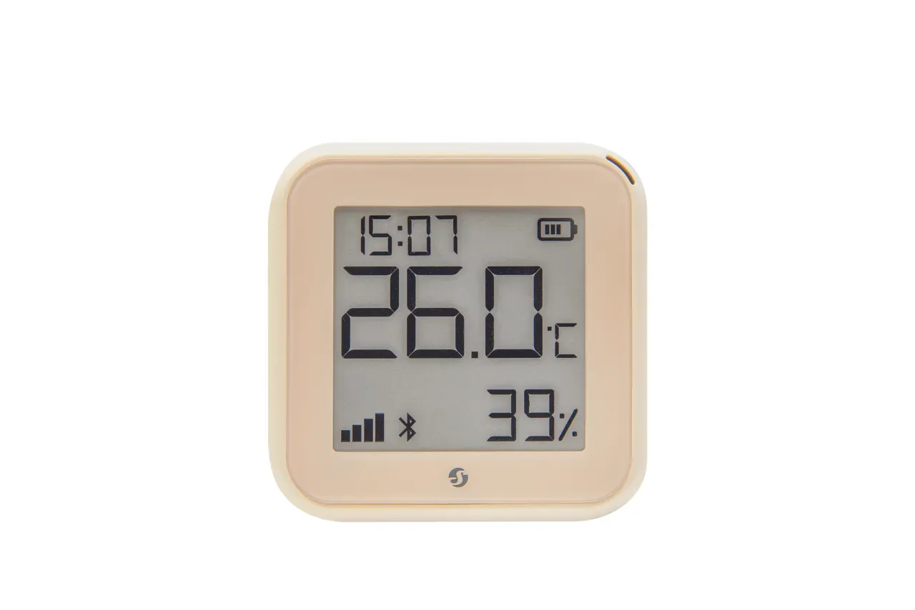 Shelly · Plug & Play · „H&T Gen. 3 Mocha“ · Temperatur- & Feuchtigkeitssensor · WLAN · BT · USB C / Batterie (n.e.) Shelly · Plug & Play · „H&T Gen. 3 Mocha“ · Temperatur- & Feuchtigkeitssensor · WLAN · BT · USB C / Batterie (n.e.)