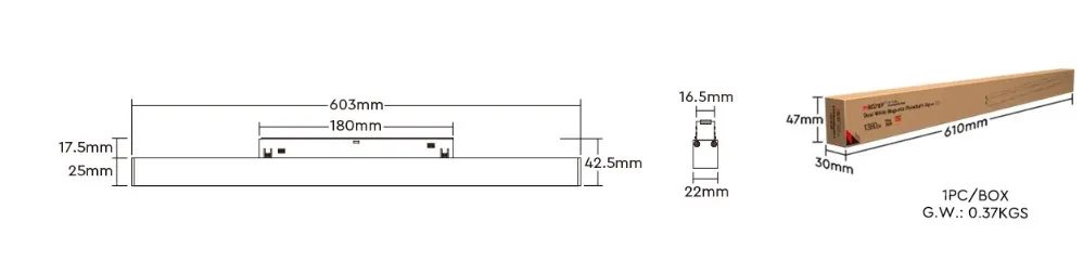 MiBoxer MF2-24A-ZL V2 LED 48V Track Floodlight 24W CCT Zigbee 3.0 + 2,4G – Bild 4