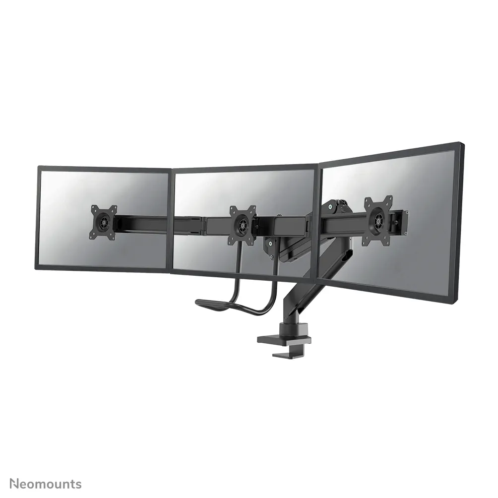 Neomounts NM-D775DX3BLACK Monitorarm 17-27″ – Gasfeder – Topfix – 180°-Stopp Neomounts NM-D775DX3BLACK Monitorarm 17-27″ – Gasfeder – Topfix – 180°-Stopp