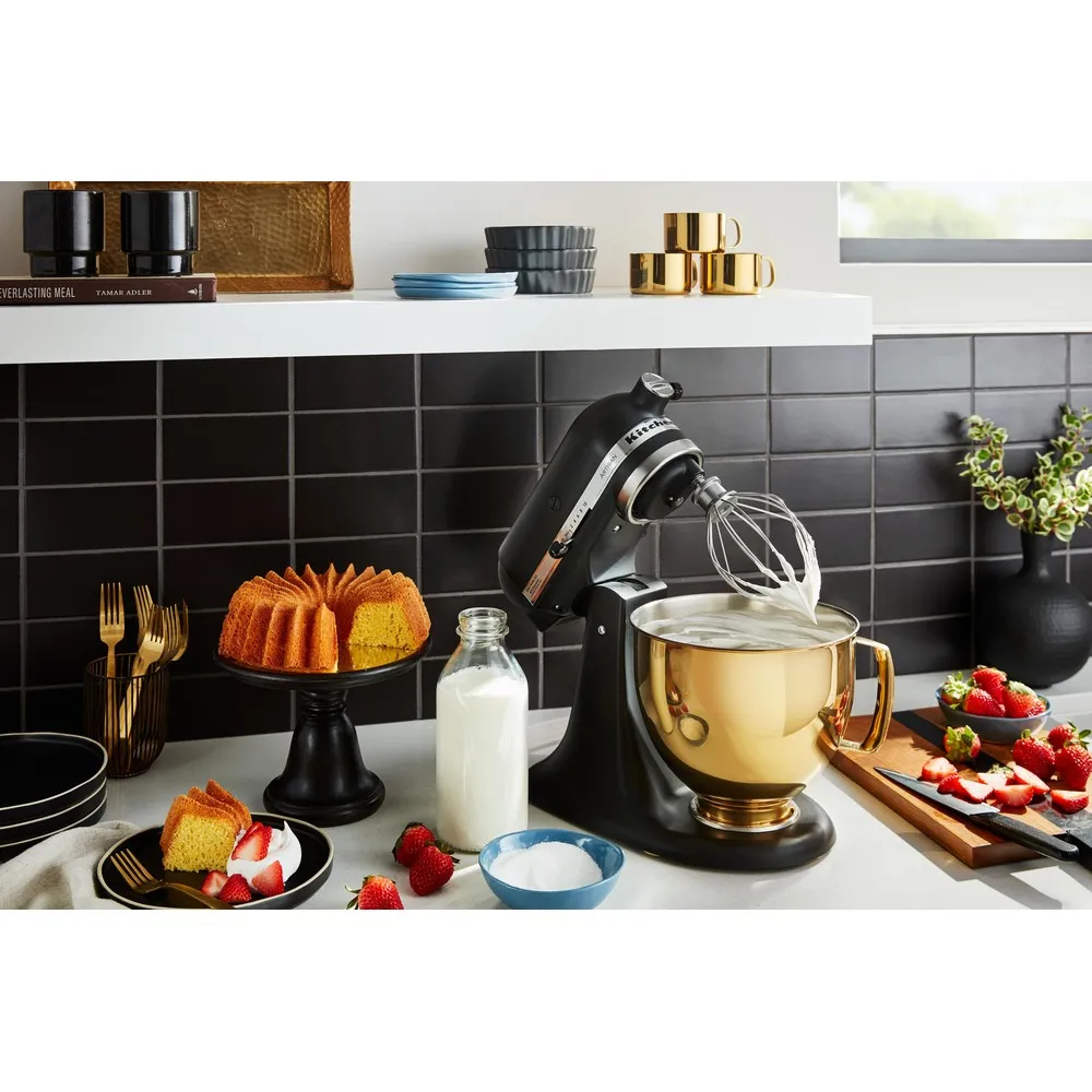 KitchenAid 5KSM125EBM Küchenmaschine 300 W 4,8 l Schwarz – Bild 7