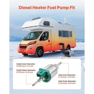 VEVOR Dieselheizung Kraftstoffpumpe, 12 V DC Kraftstoff-Dosierpumpe, 22 ml Luftdiesel-Standheizungspumpen passend für 2 kW 5 kW 8 kW Standheizung, leises Design, Pulstechnologie VEVOR Dieselheizung Kraftstoffpumpe, 12 V DC Kraftstoff-Dosierpumpe, 22 ml Luftdiesel-Standheizungspumpen passend für 2 kW 5 kW 8 kW Standheizung, leises Design, Pulstechnologie