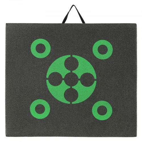 VEVOR Bogenschießen-Zielblock, 40,6 x 45,7 cm, Allseitiger Bogen-Zielblock, Tragbares Outdoor-Bogenschießen-Ziel mit Tragegriff, Einfache Pfeilentfernung, Gute Sichtbarkeit – Bild 8