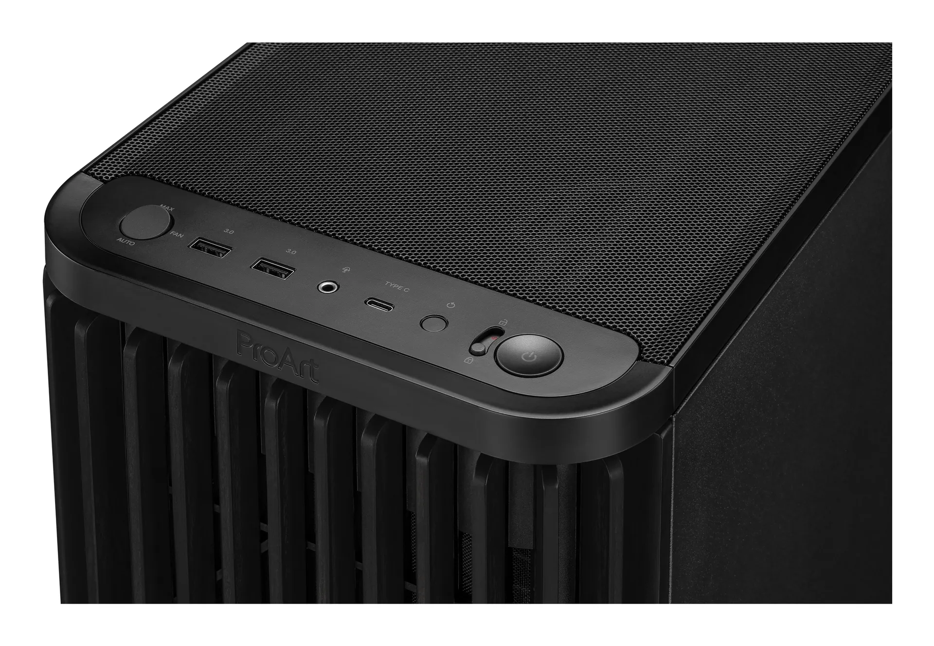 ASUS ProArt PA401 Wood Edition Mesh Panel Schwarz – Bild 7
