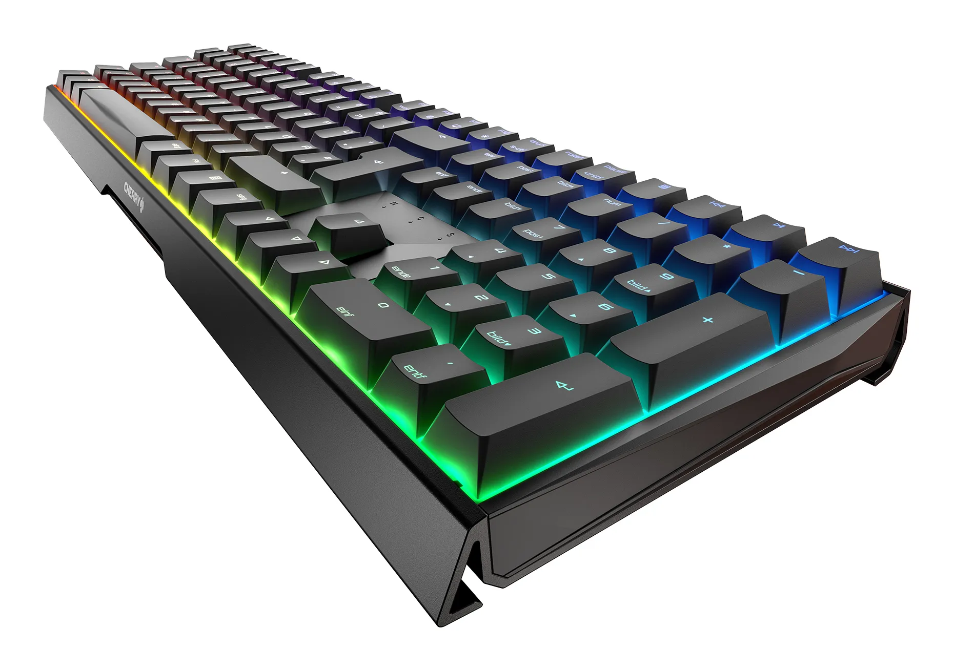 CHERRY MX 3.0S RGB Tastatur Gaming USB QWERTZ Deutsch Schwarz – Bild 3