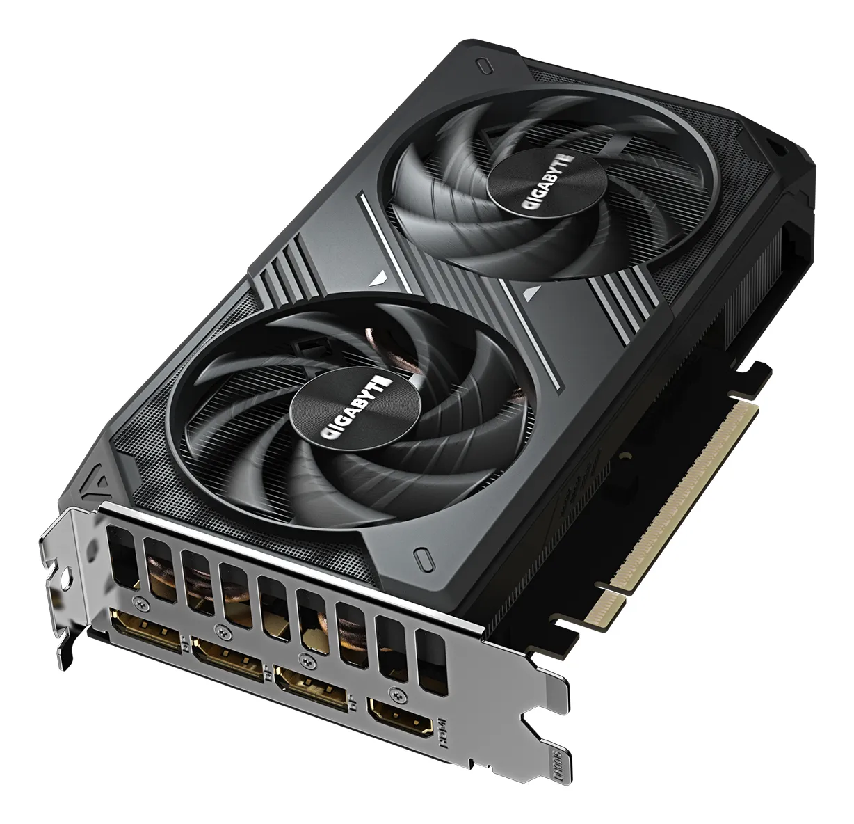 GIGABYTE GeForce RTX 5060 WINDFORCE MAX OC 8G Grafikkarte – 8 GB GDDR7, 128 Bit, PCI-E 5.0, 2512 MHz Kernfrequenz, 3 x DisplayPort, 1 x HDMI, NVIDIA DLSS 4, GV-N5060WF2MAX OC-8GD – Bild 4