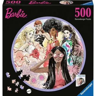 Rundpuzzle Barbie – Global Style Icon Since 1959 Rundpuzzle Barbie – Global Style Icon Since 1959