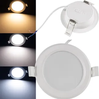 LED Licht-Panel „CKP-05 CCT“ 230V, 5W, 3000/4000/6200K, Ø 95mm LED Licht-Panel „CKP-05 CCT“ 230V, 5W, 3000/4000/6200K, Ø 95mm