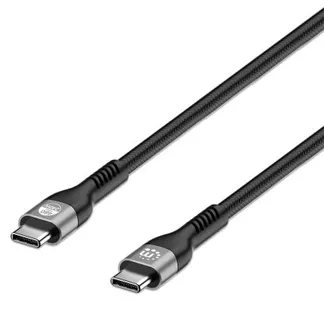 Manhattan 356367 USB Kabel USB 2.0 2 m USB C Schwarz Manhattan 356367 USB Kabel USB 2.0 2 m USB C Schwarz