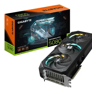 GIGABYTE GeForce RTX 5080 GAMING OC 16G Grafikkarte – 16GB GDDR7, 256 Bit, PCI-E 5.0, 2730MHz Core Clock, 3 x DisplayPort, 1 x HDMI, GV-N5080GAMING OC-16GD GIGABYTE GeForce RTX 5080 GAMING OC 16G Grafikkarte – 16GB GDDR7, 256 Bit, PCI-E 5.0, 2730MHz Core Clock, 3 x DisplayPort, 1 x HDMI, GV-N5080GAMING OC-16GD