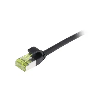 Patchkabel RJ45, CAT6A 500Mhz, 5m, schwarz, S-STP(S/FTP), slimline rund d=4,5mm, TPE/LSZH(Superflex), AWG28, mit CAT7 Rohkabel, Synergy 21 Patchkabel RJ45, CAT6A 500Mhz, 5m, schwarz, S-STP(S/FTP), slimline rund d=4,5mm, TPE/LSZH(Superflex), AWG28, mit CAT7 Rohkabel, Synergy 21