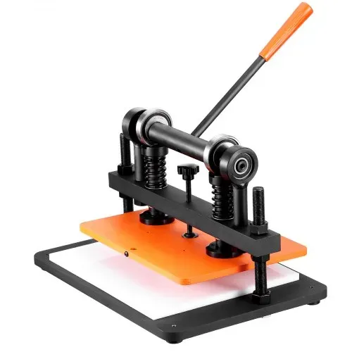 VEVOR Leder Stanzmaschine Manuelle Lederschneidemaschine 36 x 26 cm, Leder Prägemaschine 1,5 t Belastbare Leder-Stanzmaschine Geeignet für Leder, PVC/EVA-Schaumstoff, nicht Klebende Materialien – Bild 10