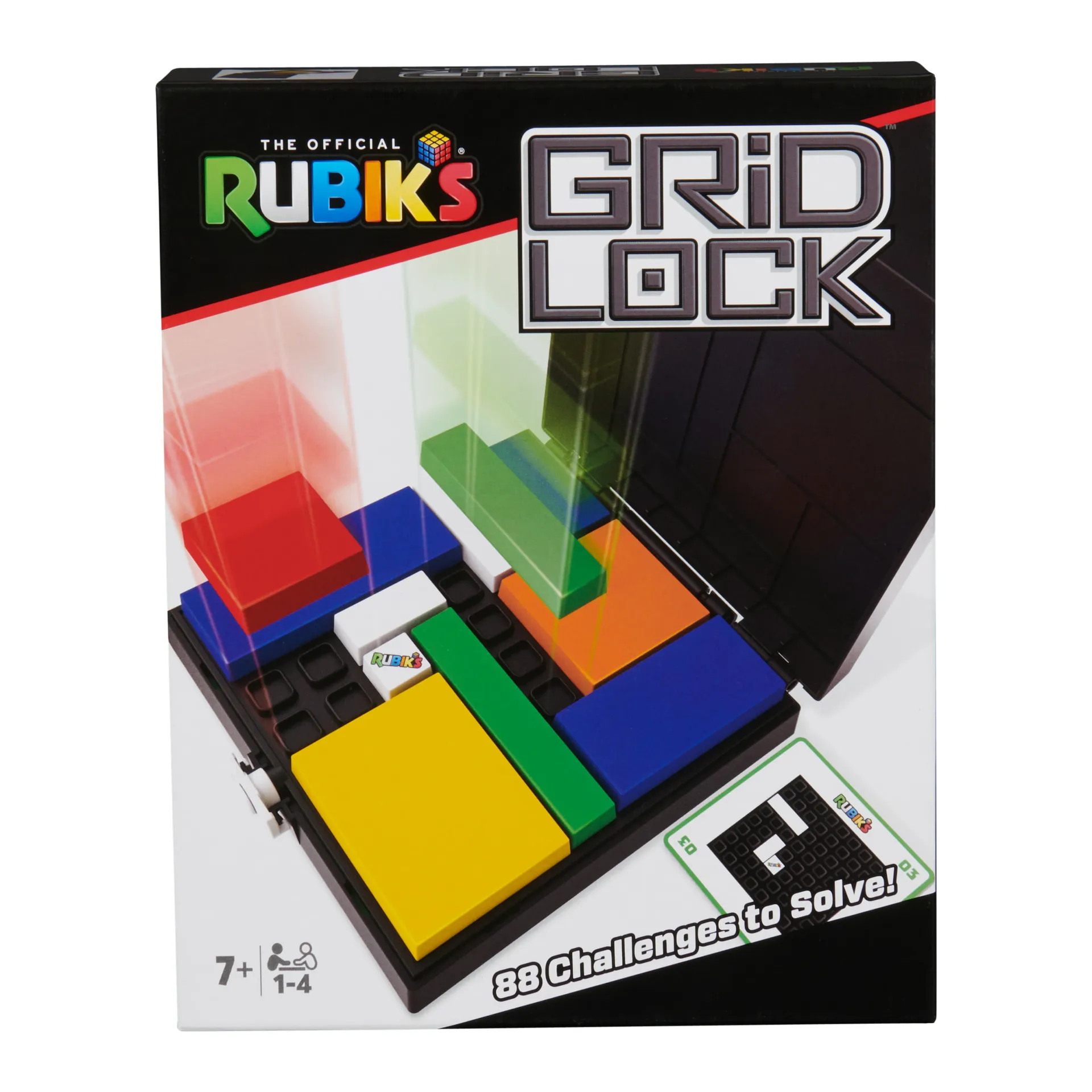 Rubik’s Gridlock – spannendes Knobelspiel mit 88 Aufgaben Rubik’s Gridlock – spannendes Knobelspiel mit 88 Aufgaben
