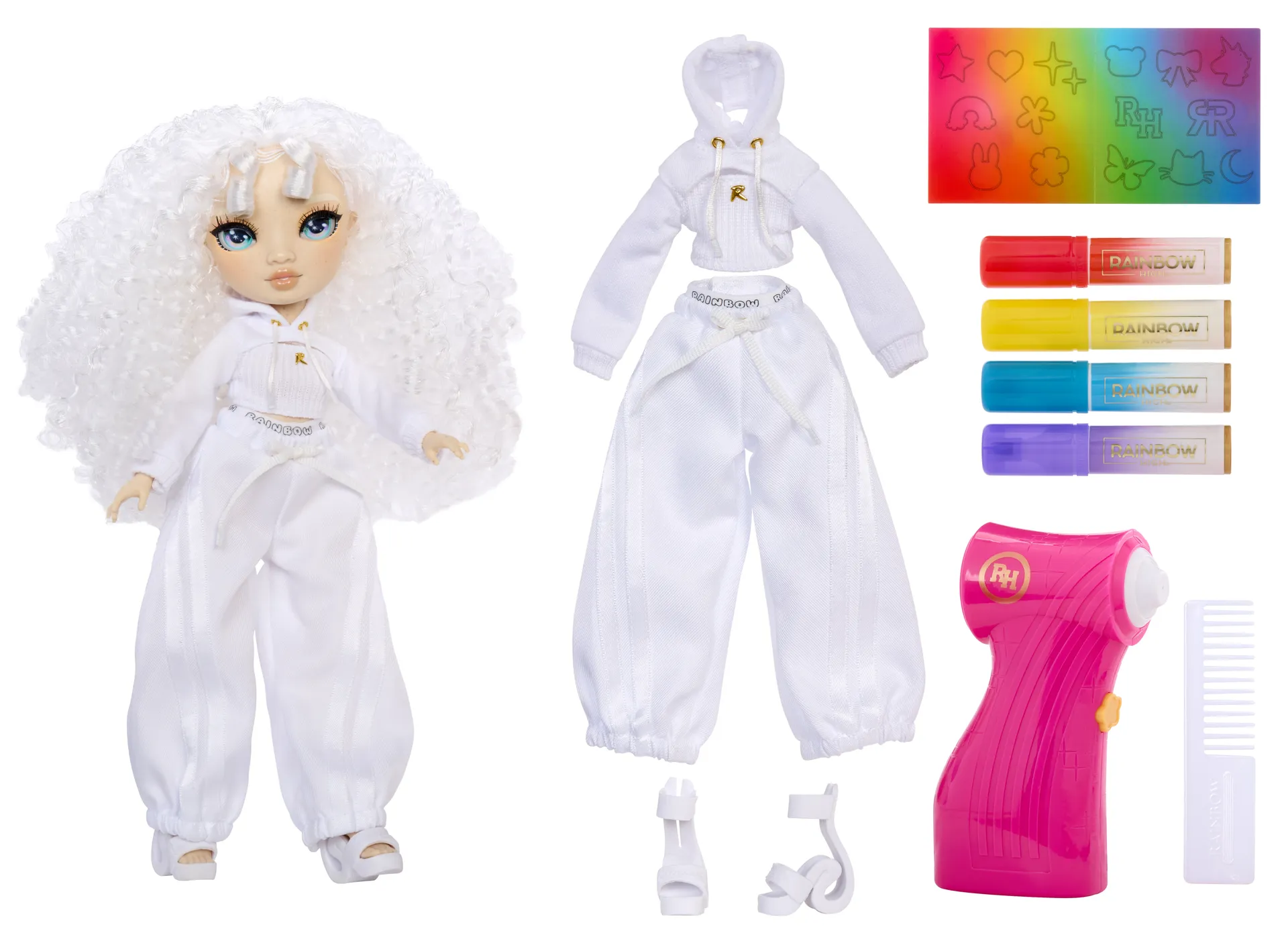 Rainbow High Air Brush & Create Fashion Dolls -Green Eyes Rainbow High Air Brush & Create Fashion Dolls -Green Eyes