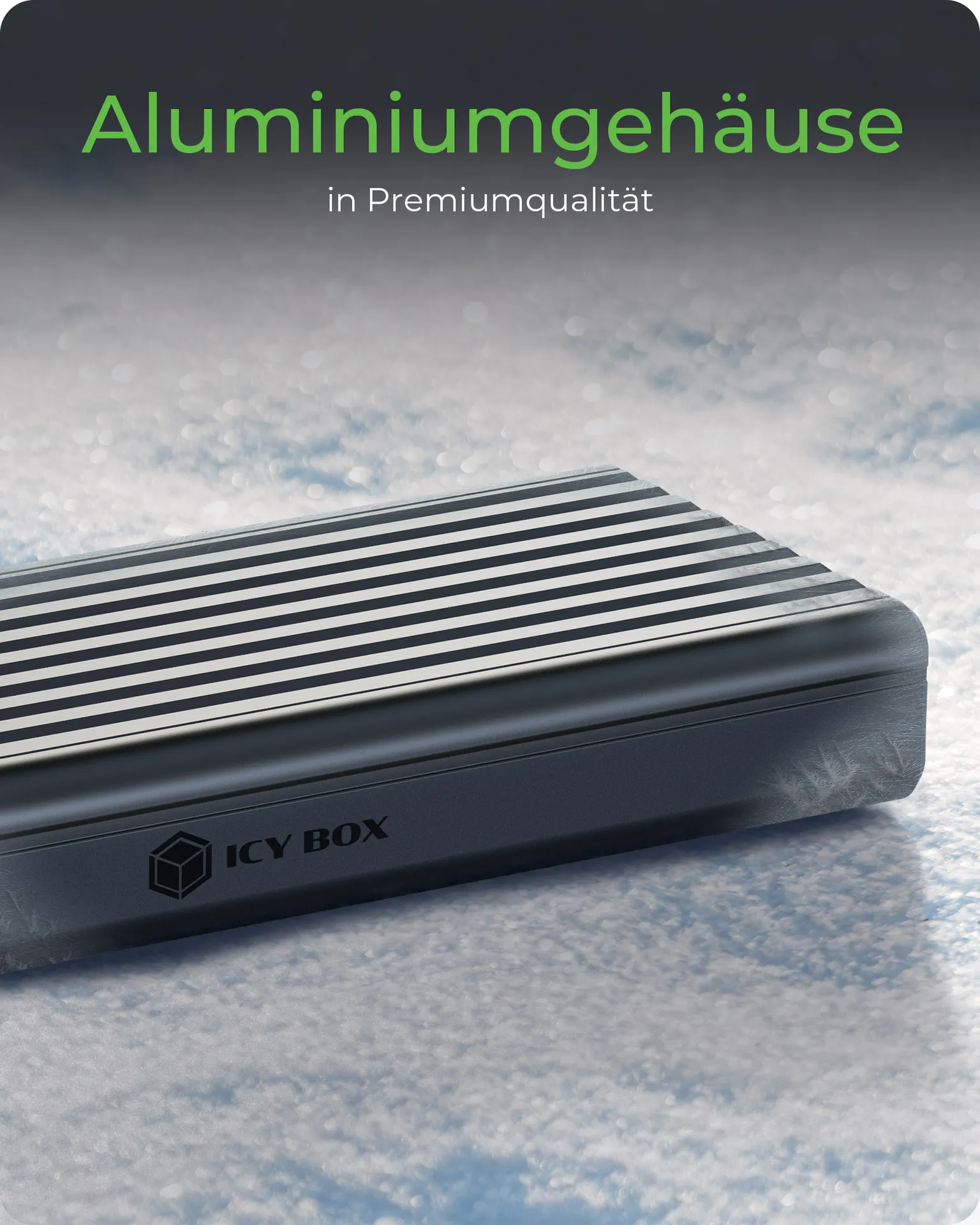 ICY BOX IB-1917M-C32a, Gehäuse für NVMe M.2 SSD zu Type-C® USB 3.2 Gen 2x2, 20 Gbit/s – Bild 6
