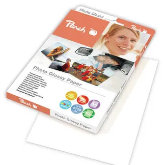 Peach PIP100-06 Fotopapier A4 Weiß Glanz Peach PIP100-06 Fotopapier A4 Weiß Glanz
