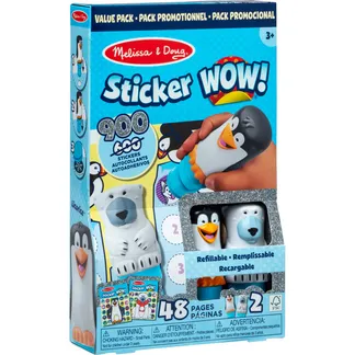 Melissa & Doug – Sticker WOW! Sticker-Stempelset 2er-Pack Winter, Basteln Melissa & Doug – Sticker WOW! Sticker-Stempelset 2er-Pack Winter, Basteln