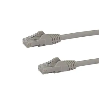 StarTech.com 10m Cat6 Gigabit Snagless Patchkabel – RJ45 UTP Netzwerkkabel – Grau StarTech.com 10m Cat6 Gigabit Snagless Patchkabel – RJ45 UTP Netzwerkkabel – Grau