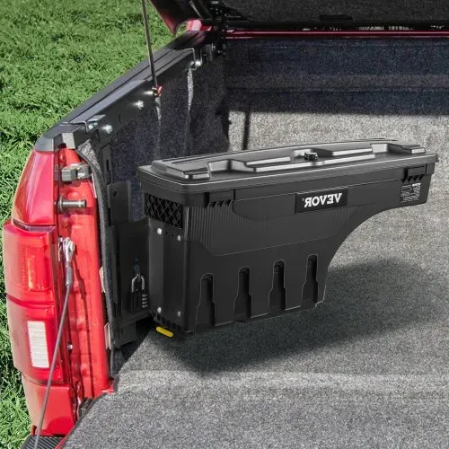 VEVOR Lkw-Ladeflächen-Aufbewahrungsbox, Abschließbarer Koffer, 25 L ABS-Radkasten-Werkzeugkasten, Wasserdicht & Langlebig, Kompatibel mit Ford F-150 2015–2021, Fahrerseite (links) – Bild 7